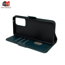 Чехол-книга для Samsung A52/A52s шов, зеленого цвета, Case