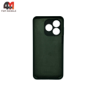 Чехол для Honor X5C/X5C Plus Silicone Case, темно-зеленого цвета
