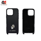 Чехол для iPhone 16 Pro Karl Lagerfeld, черный