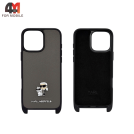 Чехол для iPhone 16 Pro Max Karl Lagerfeld, серый