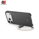 Чехол для iPhone 17 Pro/18 Pro силиконовый с MagSafe, Gray, Beats