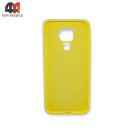 Чехол для телефона Huawei Mate 30 Lite Silicone Case, желтого цвета
