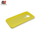 Чехол для телефона Huawei Mate 30 Lite Silicone Case, желтого цвета