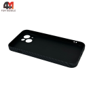 Чехол для Iphone 14 силиконовый с рисунком, 038 карбон, luxo