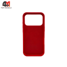 Чехол для iPhone 17 Pro/18 Pro Silicone Case, 14 красный