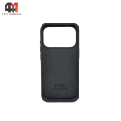 Чехол для iPhone 17 Pro/18 Pro Silicone Case, 15 темно-серый