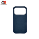 Чехол для iPhone 17 Pro/18 Pro Leather Case+MagSafe, Sea Blue