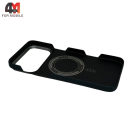 Чехол для iPhone 17 Pro/18 Pro кевлар 500D + MagSafe, синего цвета