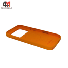 Чехол для iPhone 17 Pro/18 Pro Silicone Case Premium+MagSafe, Orange