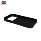 Чехол для iPhone 17 Pro/18 Pro Leather Case Premium+MagSafe, Black