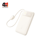 Baseus EnerFill FC11 Power Bank 20000mAh E0027S05 22.5W со встроенными кабелями, белый