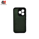 Чехол для Honor 600 Lite Silicone Case, темно-зеленого цвета