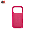 Чехол для iPhone 17 Pro Max/18 Pro Max Silicone Case, 47 ярко-розовый