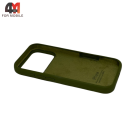 Чехол для iPhone 17 Pro Max/18 Pro Max Silicone Case, 48 болотный