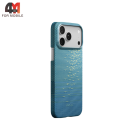 Чехол для iPhone 17 Pro Max/18 Pro Max кевлар, Pitaka, бирюзовый