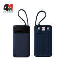 Power Bank K102PX (B0H8HL992W), 10000 mAh, 22.5W, темно-синий