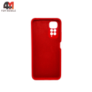 Чехол для Xiaomi Redmi Note 11 4G/Note 11S Silicone Case, красного цвета