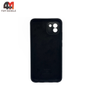 Чехол для Samsung A03 Silicone Case, черного цвета