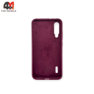 Чехол для Xiaomi Mi A3/Mi CC9e Silicone Case, цвет марсала