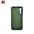 Чехол для Samsung A25 5G Silicone Case, темно-зеленого цвета
