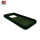 Чехол для Xiaomi Mi 14 5G Silicone Case, темно-зеленого цвета
