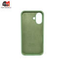 Чехол для Iphone 16 Plus Silicone Case, 68 зеленый чай