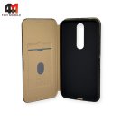 Чехол-книга для Nokia 3.1 Plus золотого цвета, Case