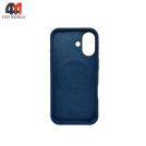 Чехол для Iphone 17 Silicone Case Magnetic, темно-синего цвета