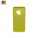 Чехол для Samsung S9 Silicone Case, желтого цвета
