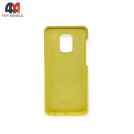 Чехол для Xiaomi Redmi Note 9S/Note 9 Pro/Note 9 Pro Max Silicone Case, желтого цвета