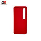 Чехол для Xiaomi Mi 10 Silicone Case, красного цвета