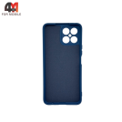 Чехол для Honor X8 Silicone Case, темно-синего цвета