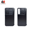 Чехол книга Samsung S23 Qin Pro, черного цвета, Nillkin