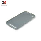 Чехол для Xiaomi Redmi 5A силиконовый с блестками, серебристого цвета