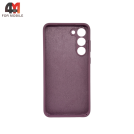 Чехол для Samsung S23 Plus Silicone Case, лилового цвета