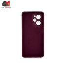 Чехол для Xiaomi Poco X5 Pro 5G Silicone Case, цвет марсала