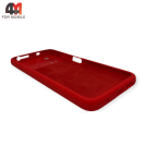Чехол для Xiaomi Poco M4 Pro 4G Silicone Case, красного цвета