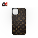 Чехол Iphone 12/12 Pro силиконовый с рисунком, Louis Vuitton