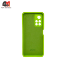 Чехол для Xiaomi Poco M4 Pro 5G/Redmi Note 11 5G Silicone Case, неонового цвета