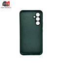 Чехол для Samsung A55 5G Silicone Case, темно-зеленого цвета