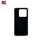 Чехол для Xiaomi Poco X6 5G/Redmi Note 13 Pro 5G Silicone Case, черного цвета