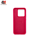 Чехол для Xiaomi Mi 14 5G Silicone Case, ярко-розового цвета