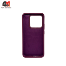 Чехол для Xiaomi Mi 14 5G Silicone Case, цвет марсала