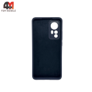 Чехол для Xiaomi Mi 12/Mi 12X Silicone Case, темно-синего цвета