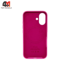 Чехол для Iphone 16 Silicone Case Premium+MagSafe, Peony