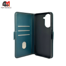 Чехол-книга для Xiaomi Redmi A5 шов, зеленого цвета, Case