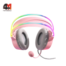 Наушники игровые Onitoon, X15 Pro, розового цвета