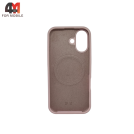 Чехол для Iphone 17 Silicone Case Magnetic, пудрового цвета