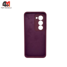Чехол для Xiaomi Redmi 15 Silicone Case, цвет марсала