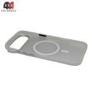 Чехол для iPhone 17 Air пластиковый с MagSafe, белого цвета, Hicool